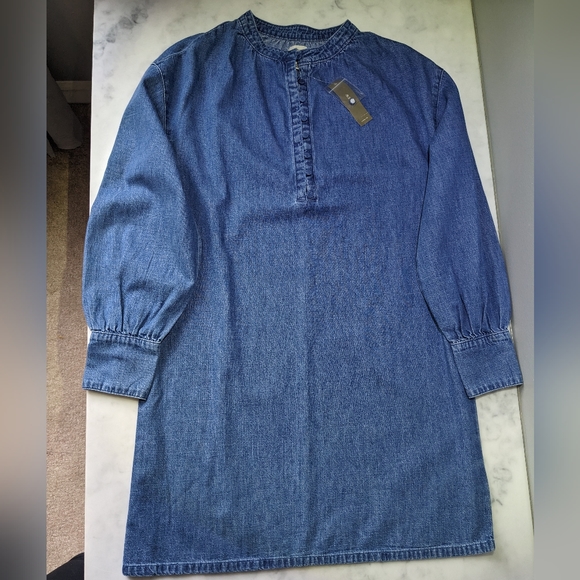 J Crew Denim Dress - Picture 9 of 9